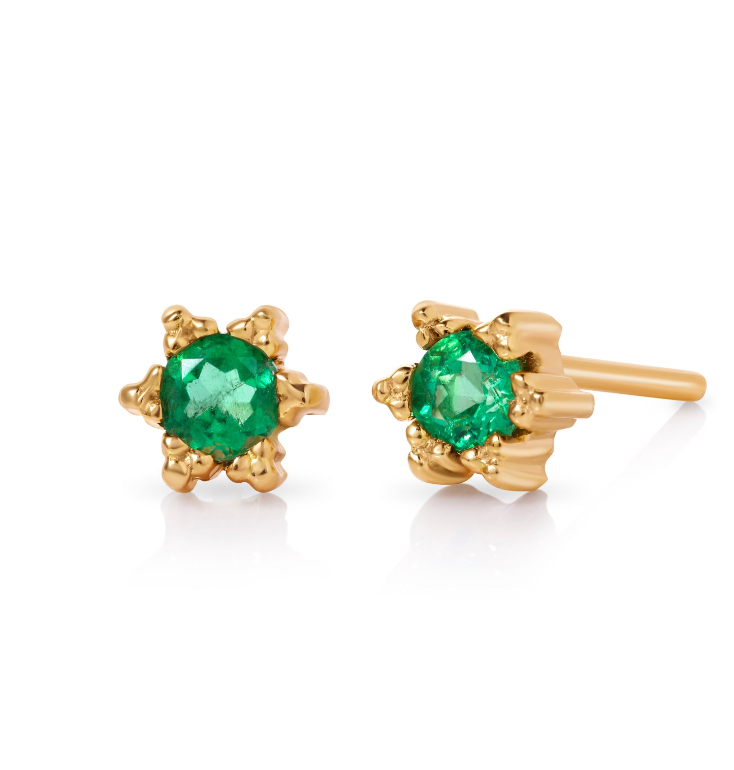 18K Natural Colombian Earrings - Antonio Guzzo Fine Jewelry