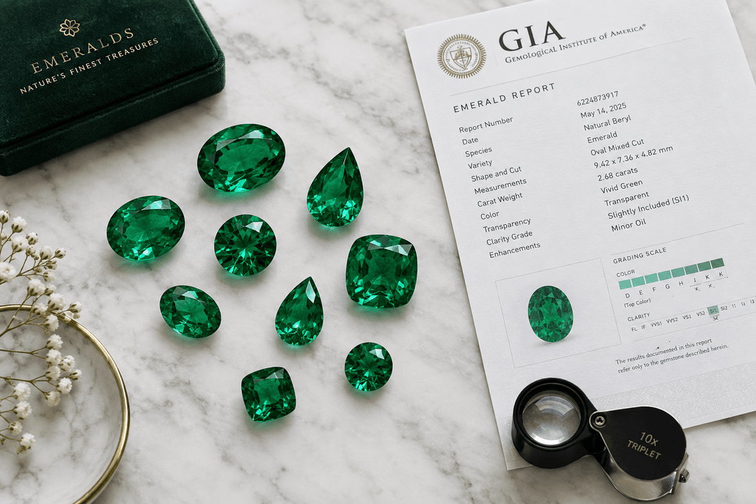 Buyers: Read Emerald Certifications and Spot Hidden Treatments - Antonio Guzzo Fine Jewelry