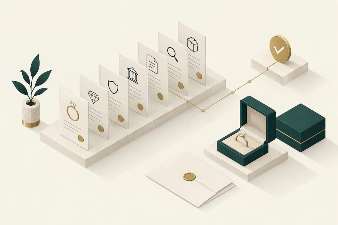 Buying Jewelry Online? 7 Paperwork Checks for US Buyers - Antonio Guzzo Fine Jewelry