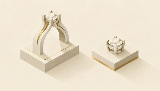 Cathedral vs Basket Setting: How to Choose a Ring Setting - Antonio Guzzo Fine Jewelry