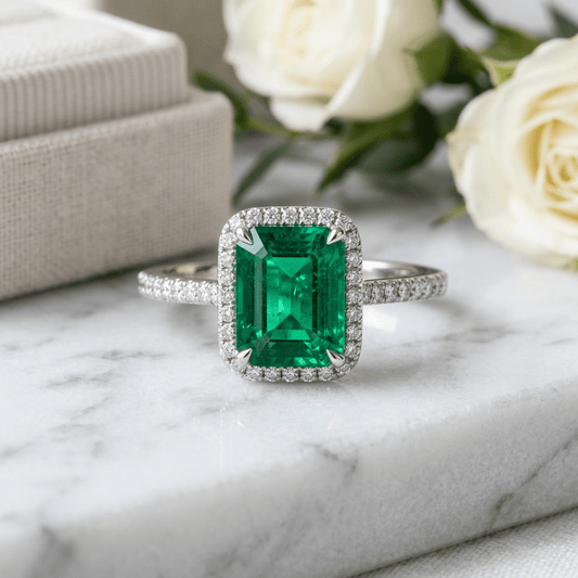 Emerald Engagement Rings: Color First, Protect the Corners - Antonio Guzzo Fine Jewelry