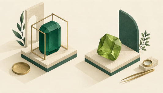 Emerald vs Peridot: The Care and Setting Tradeoff for Buyers - Antonio Guzzo Fine Jewelry