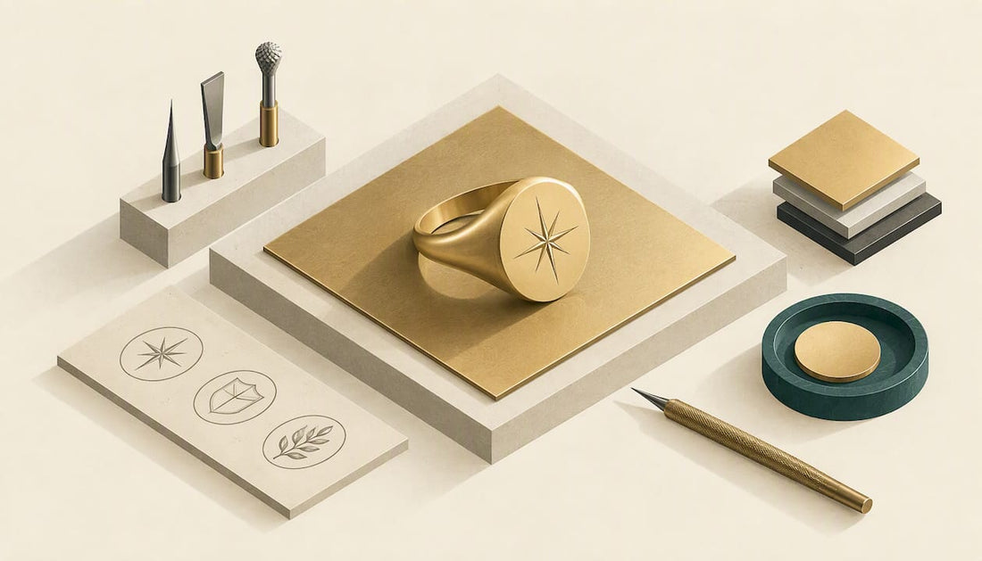Signet Ring Engraving: Methods, Costs and Design Choices - Antonio Guzzo Fine Jewelry