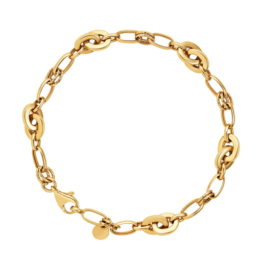 Luxurious Gold Link Bracelet, Antonio Guzzo