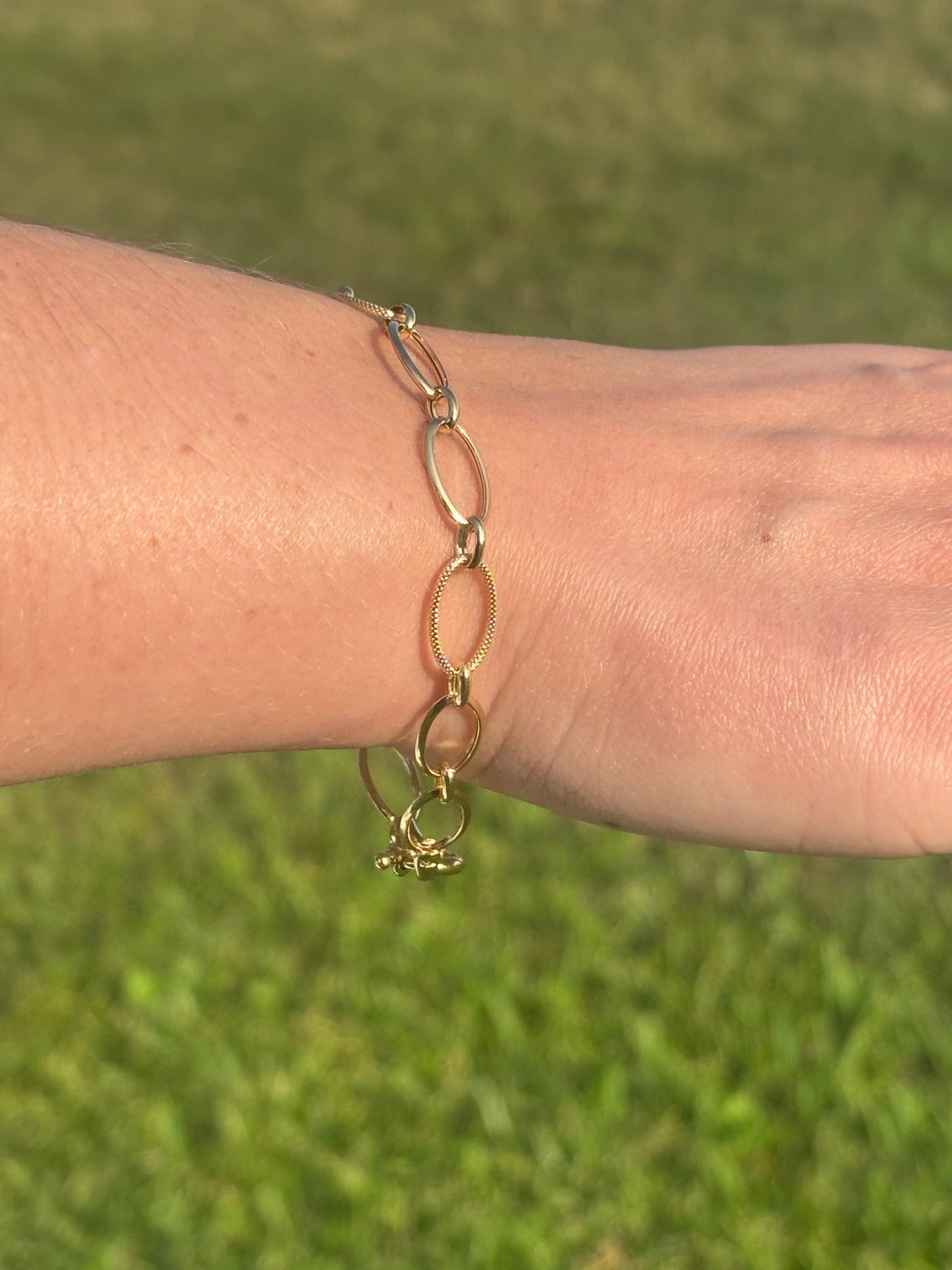 18K Beautiful Elegant Link Bracelet - Antonio Guzzo Fine Jewelry