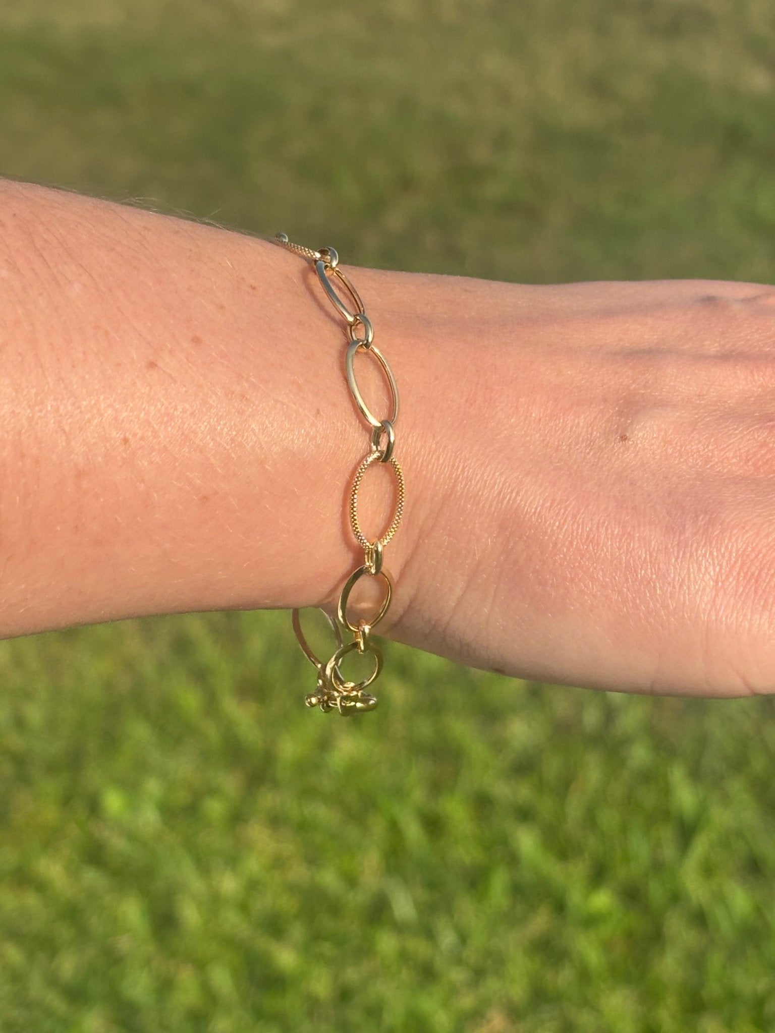 18K Beautiful Elegant Link Bracelet - Antonio Guzzo Fine Jewelry