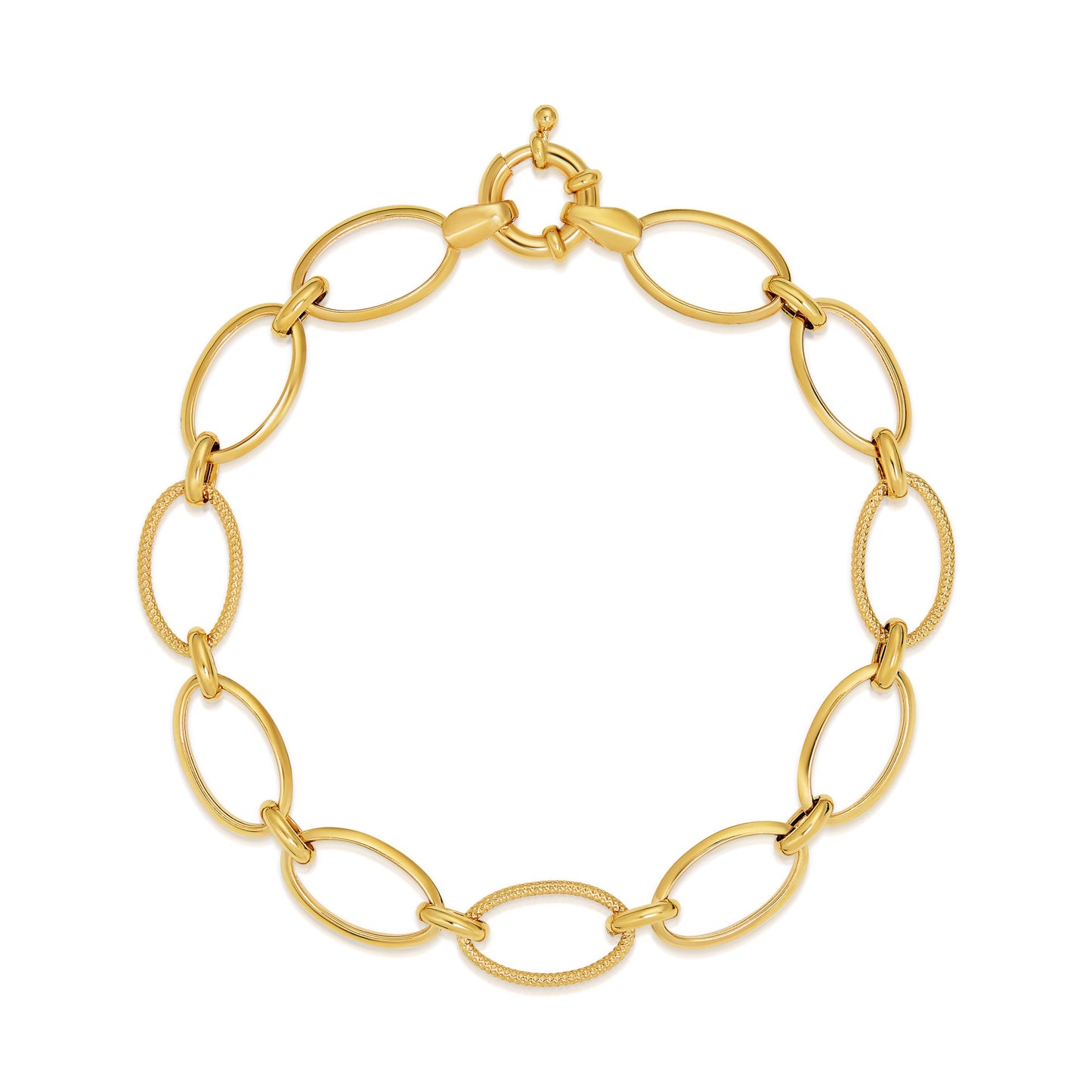 18K Elegant Link Bracelet - Antonio Guzzo Fine Jewelry