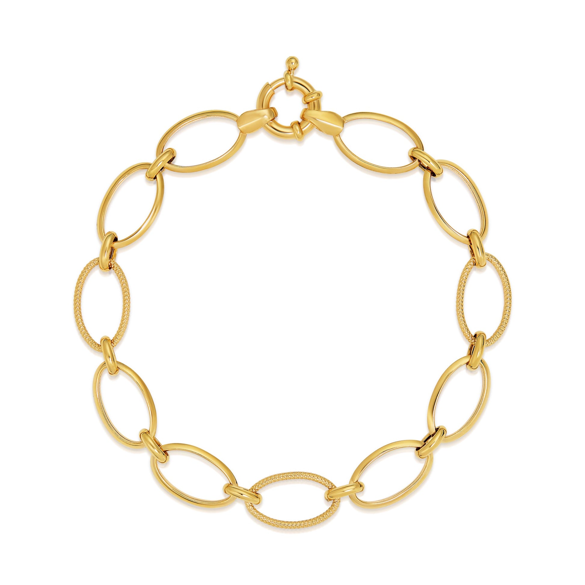 18K Elegant Link Bracelet - Antonio Guzzo Fine Jewelry