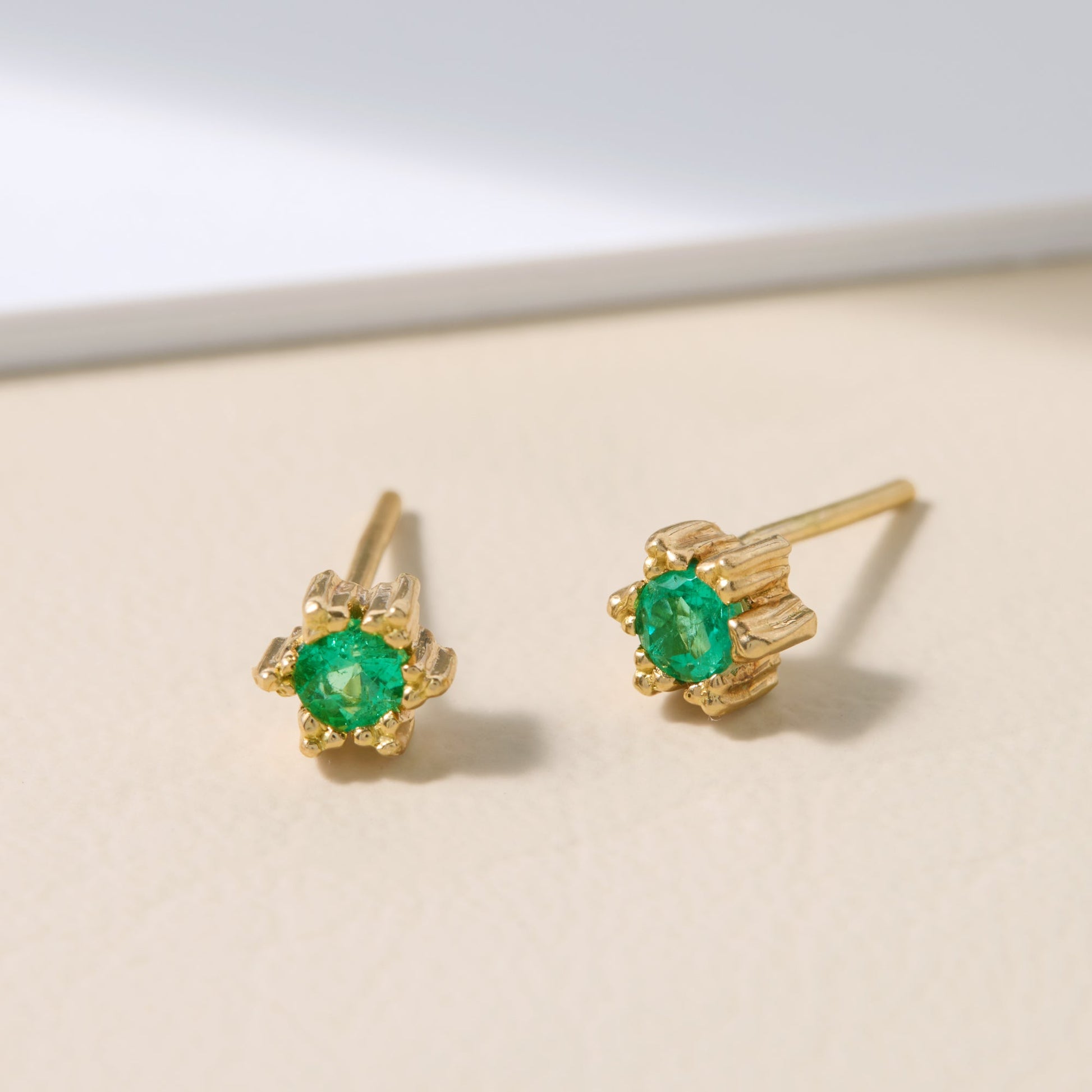 18K Natural Colombian Earrings - Antonio Guzzo Fine Jewelry